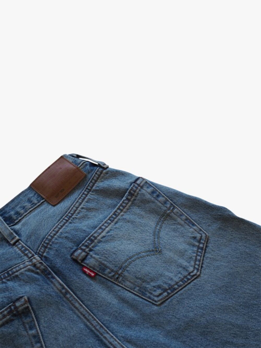 LEVI'S | 100% COTTON "501 90S" SELVEDGE DENIM VINTAGE STYLE IN PIECE OF HISTORY - Picture 5 of 6